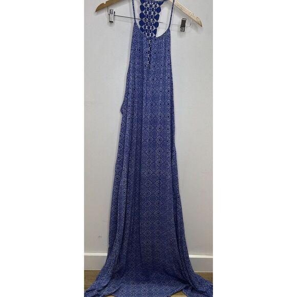 En Creme Dresses & Skirts - En Creme‎  Maxi Sundress Size Small blue Color 100% Rayon